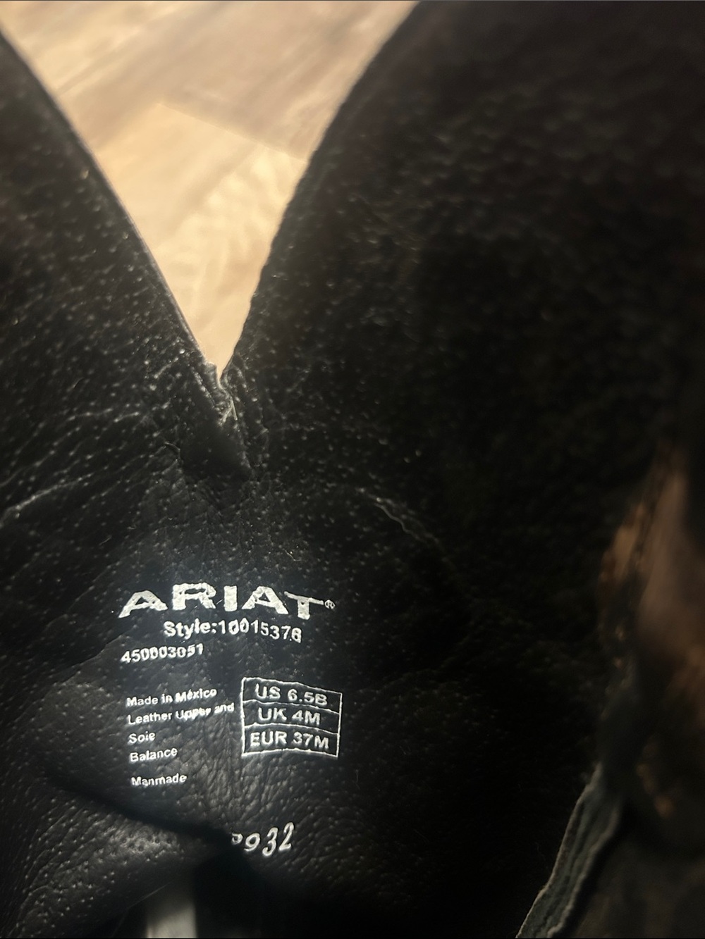 Ariat Dark Brown Embroidered Leather Western Cowboy Boots - Picture 5 of 5